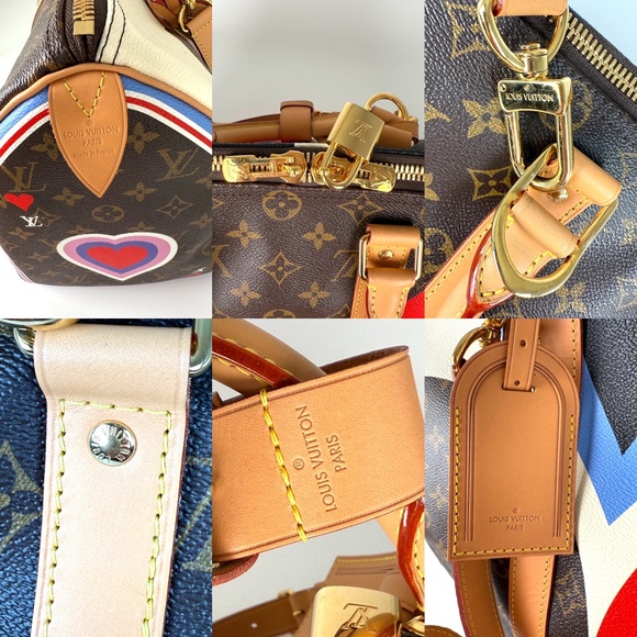 Authentic Louis Vuitton Game on Keepall 45 Bandouliere Monogram Duffle Weekender - Picture 7 of 11